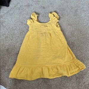 Cat & Jack Yellow Ruffle Sundress